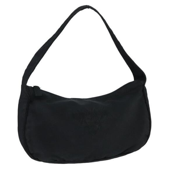 PRADA Shoulder Bag Nylon Black - Picture 1 of 12